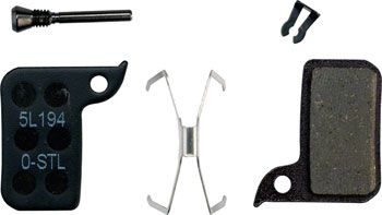 SRAM Disc Brake Pads, Fit Road Hydraulic Small Asymmetric