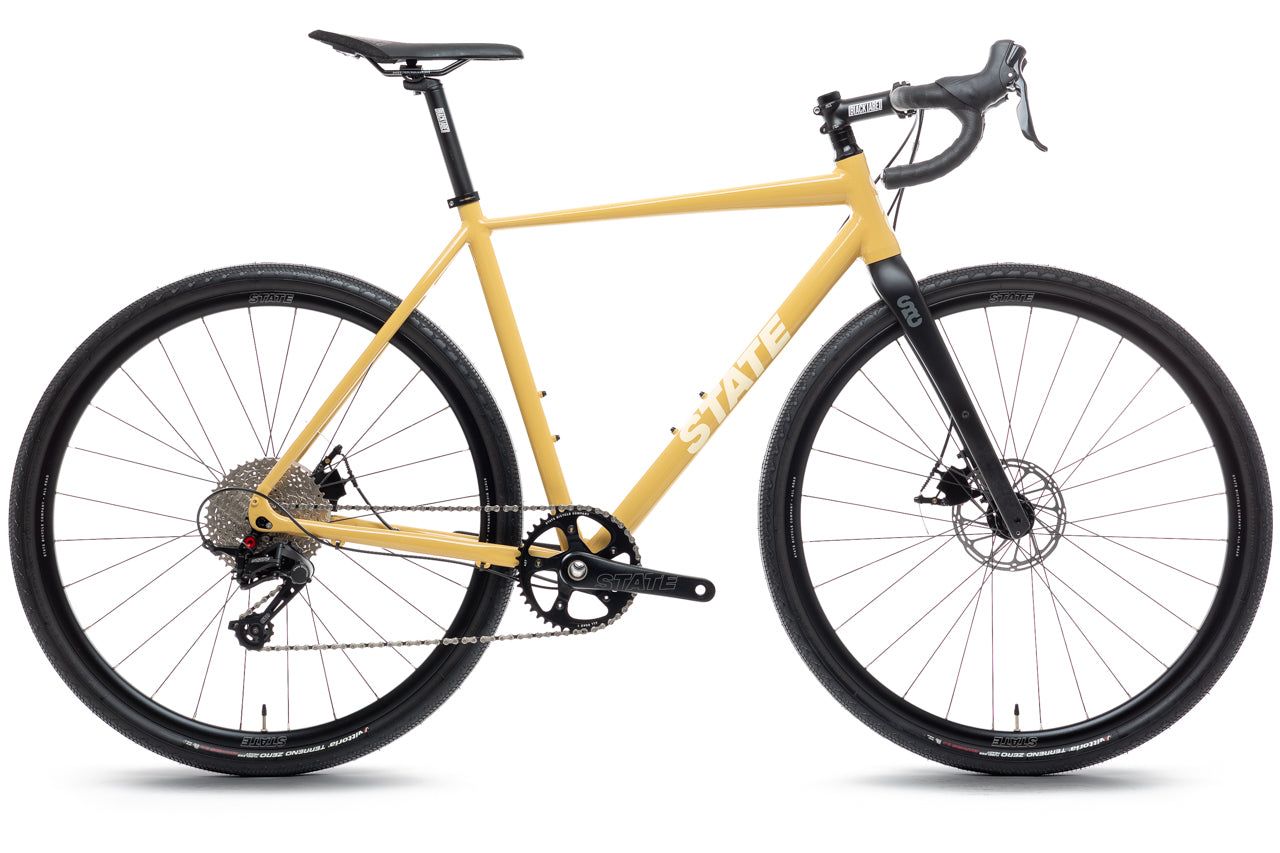 State 6061 All Road Bike Aluminum 700c Dune Tan 51&quot; Small