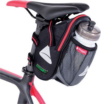 Axiom Oceanweave Wedge Saddle Bag Black