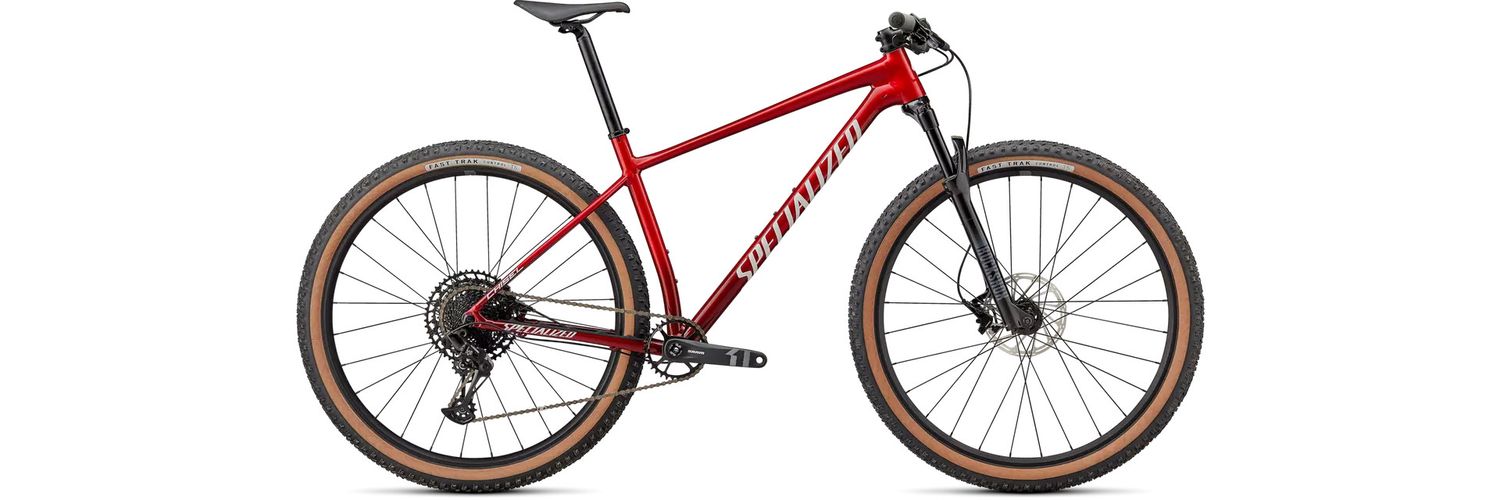Specialized Chisel Hardtail Comp Bike Red Tint/Black &amp; White Medium