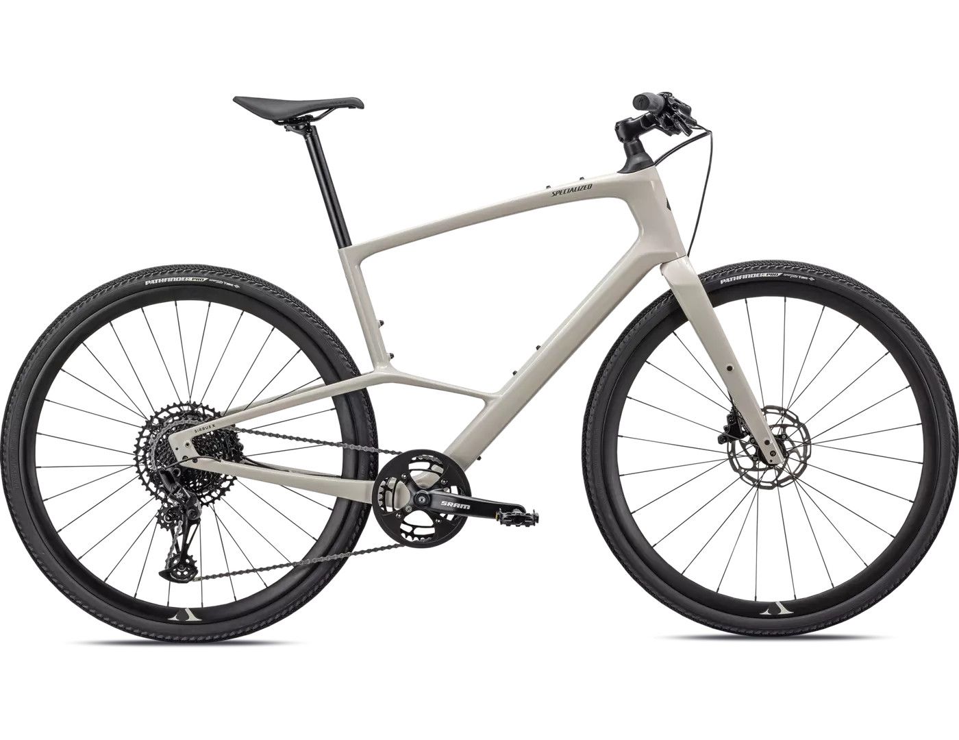 Specialized Sirrus X 5.0 Bike White Mountain/Gunmetal Medium