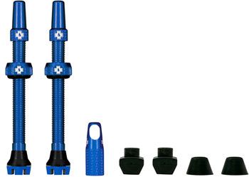 Muc-Off V2 Tubeless Presta Valve 44mm Blue Pair
