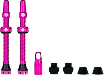 Muc-Off V2 Tubeless Presta Valve 44mm Pink Pair