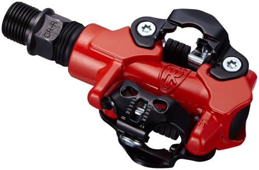Ritchey Comp XC Pedals - Dual Sided Clipless with Platform, Aluminum, 9/16&quot;, Red