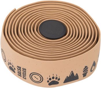 Salsa Glyph Gel Cork Bar Tape Tan