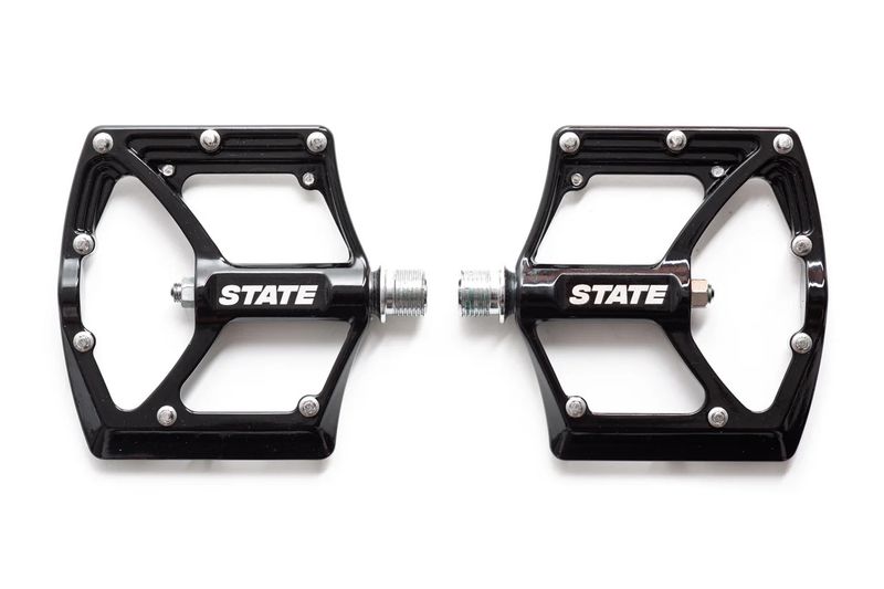 State Bicycle Co. - 3D Forged Trail Flat Pedals Trail-Ready Forged Pedals