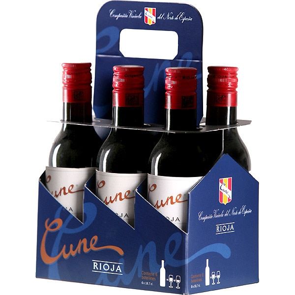 Cune Crianza – 6 Mini Bottles 187 ml