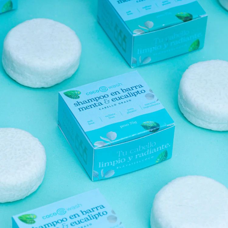 Mint &amp; Eucalyptus Oil-Control Shampoo Bar
