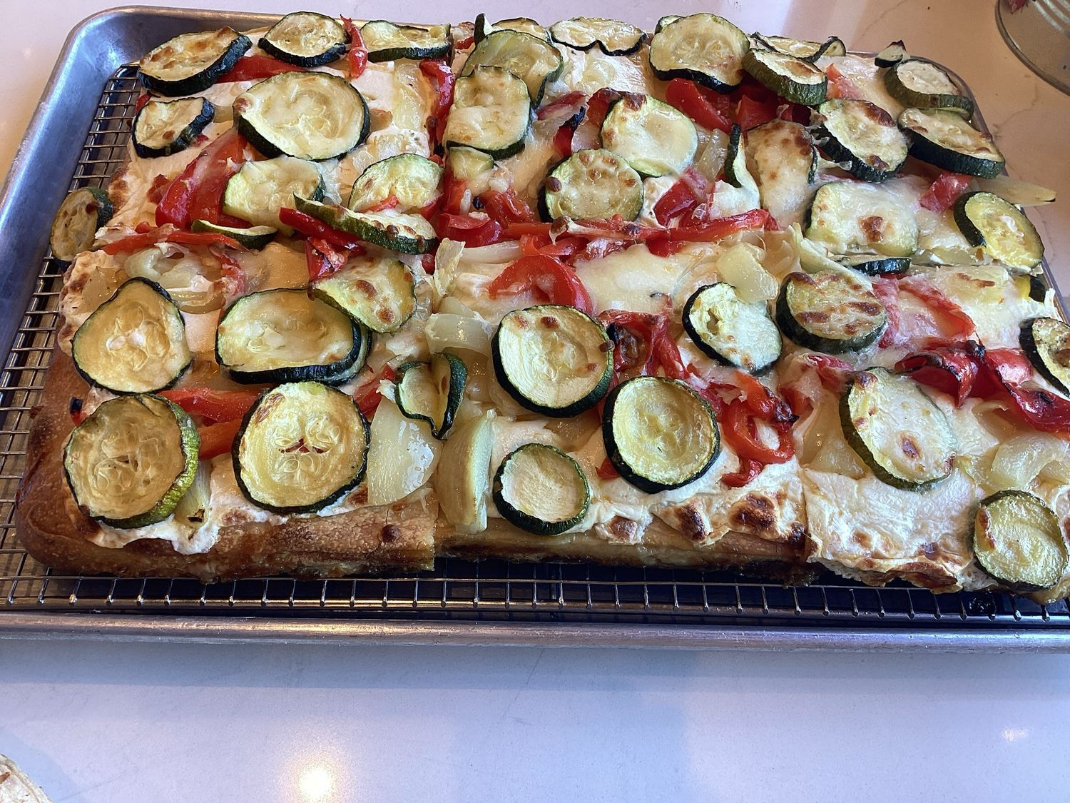 VEGGIE SQUARE PAN PIE