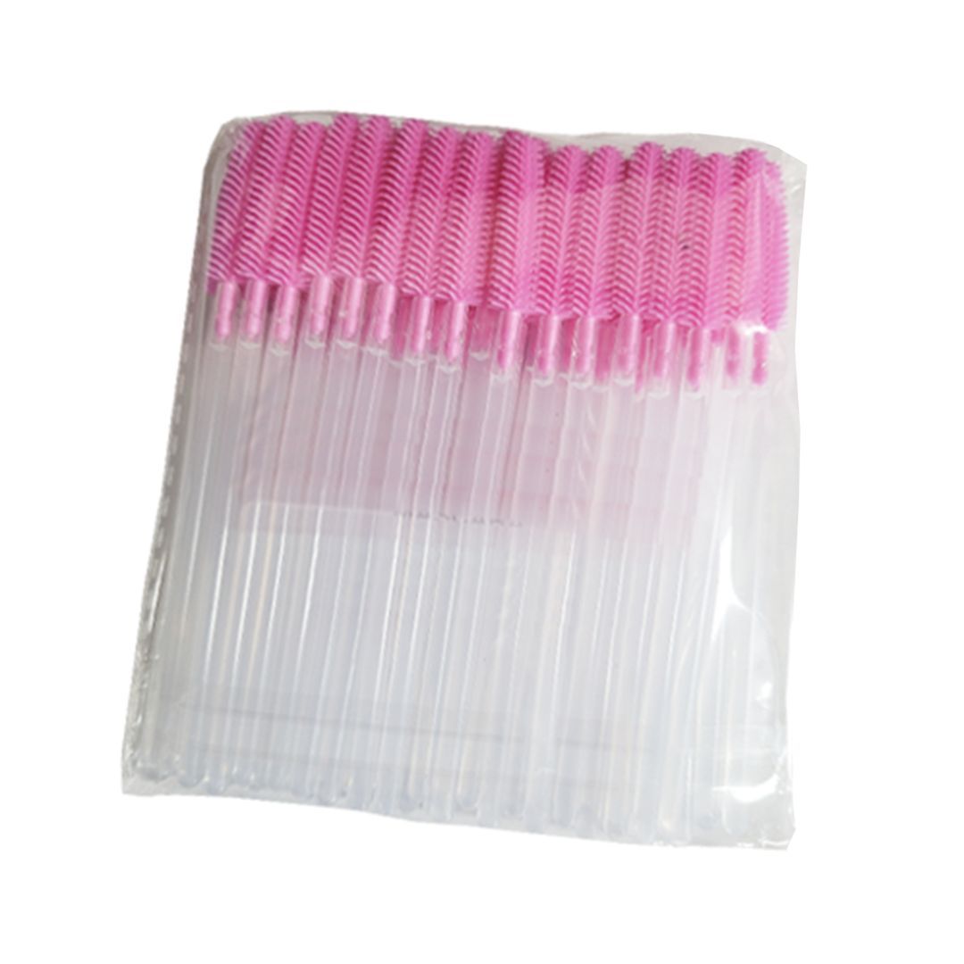 Single Use Silicone Wand Applicator for Lash Fixation Mascara 50-pack