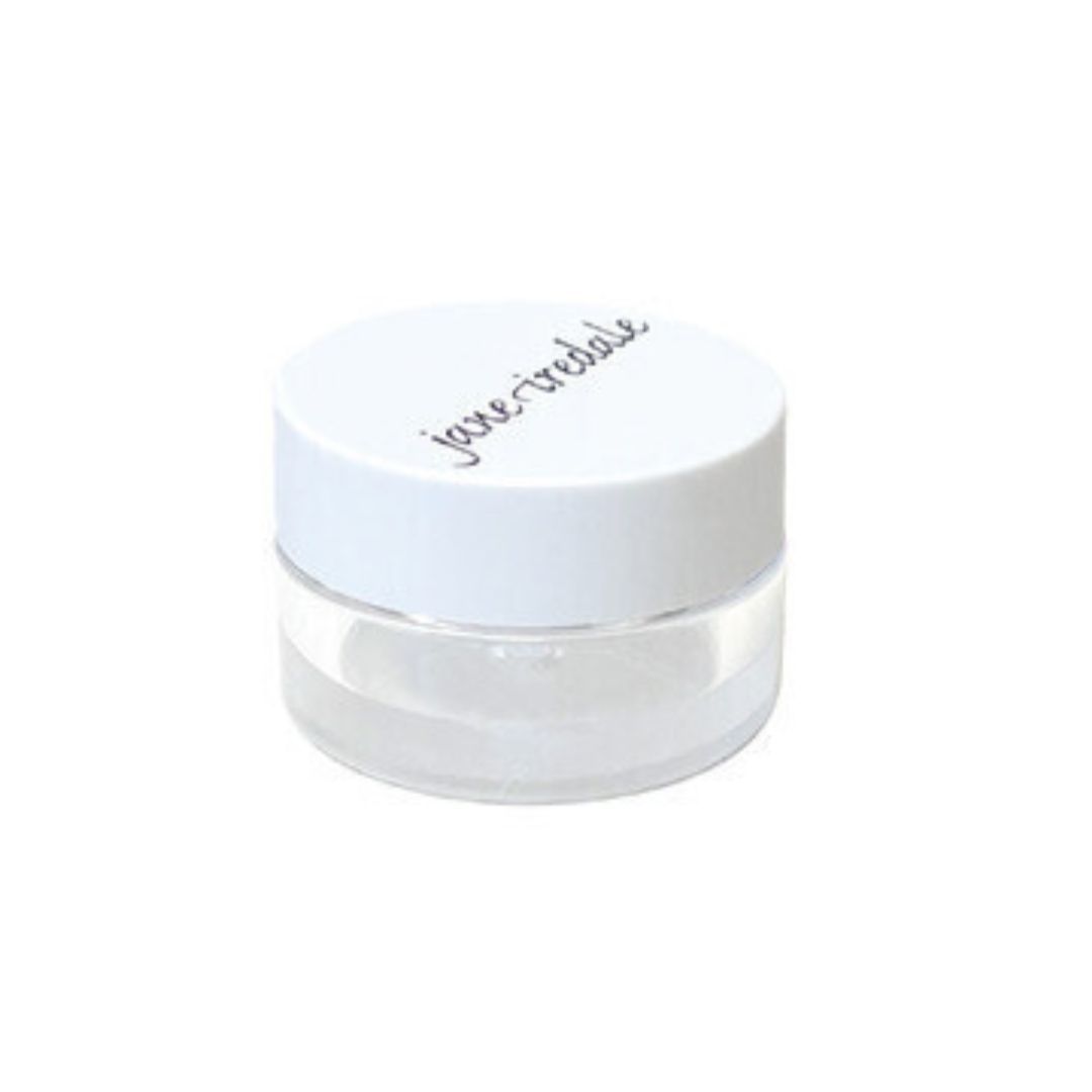 Jane Iredale Sampling Jar with logo