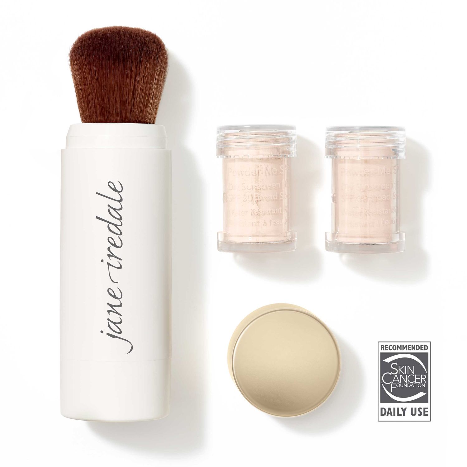 Powder-Me SPF 30 Dry Sunscreen Brush, Powder-Me SPF 30 Dry Sunscreen Brush: Translucent