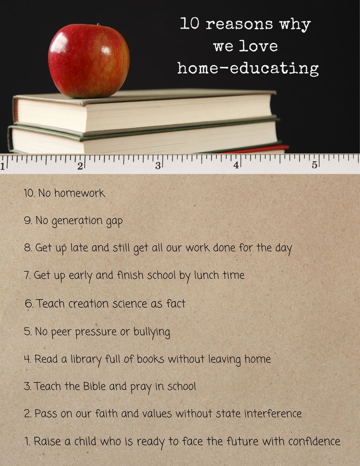10 Reasons Why We Love Home-Educating