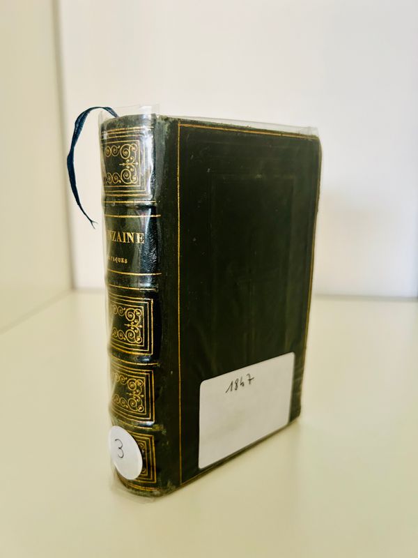 LIBRO FR. : Libro de despacho quincena de Semana Santa 1847