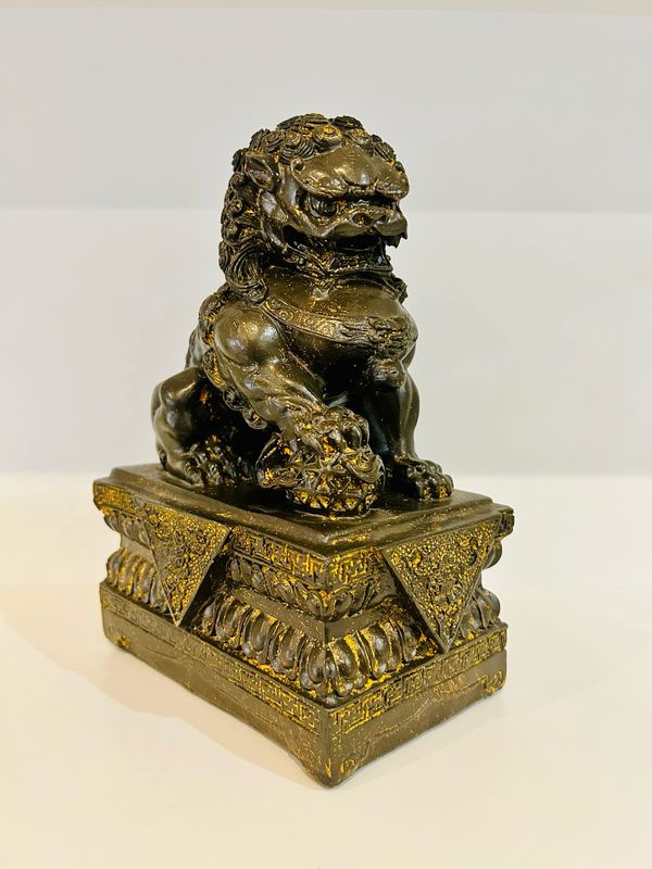 León estilizado de los palacios imperiales chinos