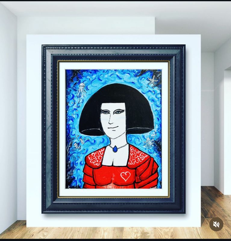 Pintura acrílica sobre lienzo
