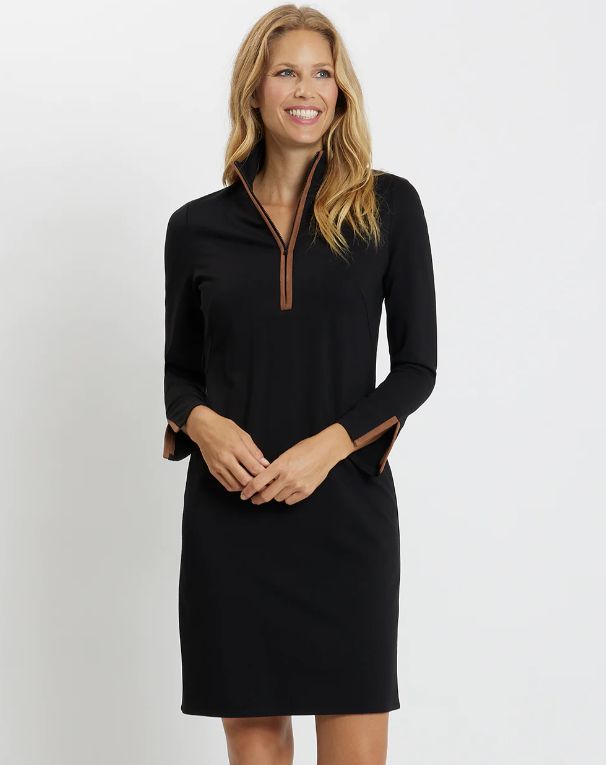 Anna Black/ Saddle Dress
