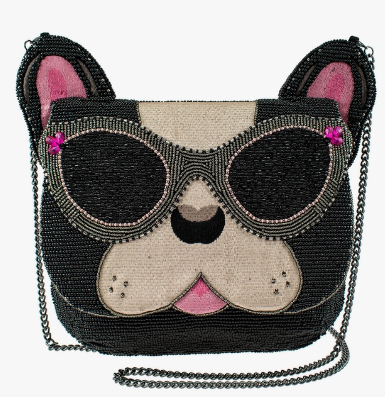 Throw Me A Bone beaded bag