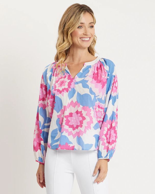 Lilith Cotton Voile Top