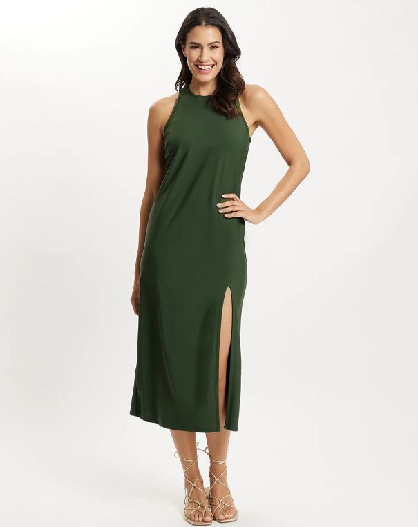 Selena Dress Loden Green