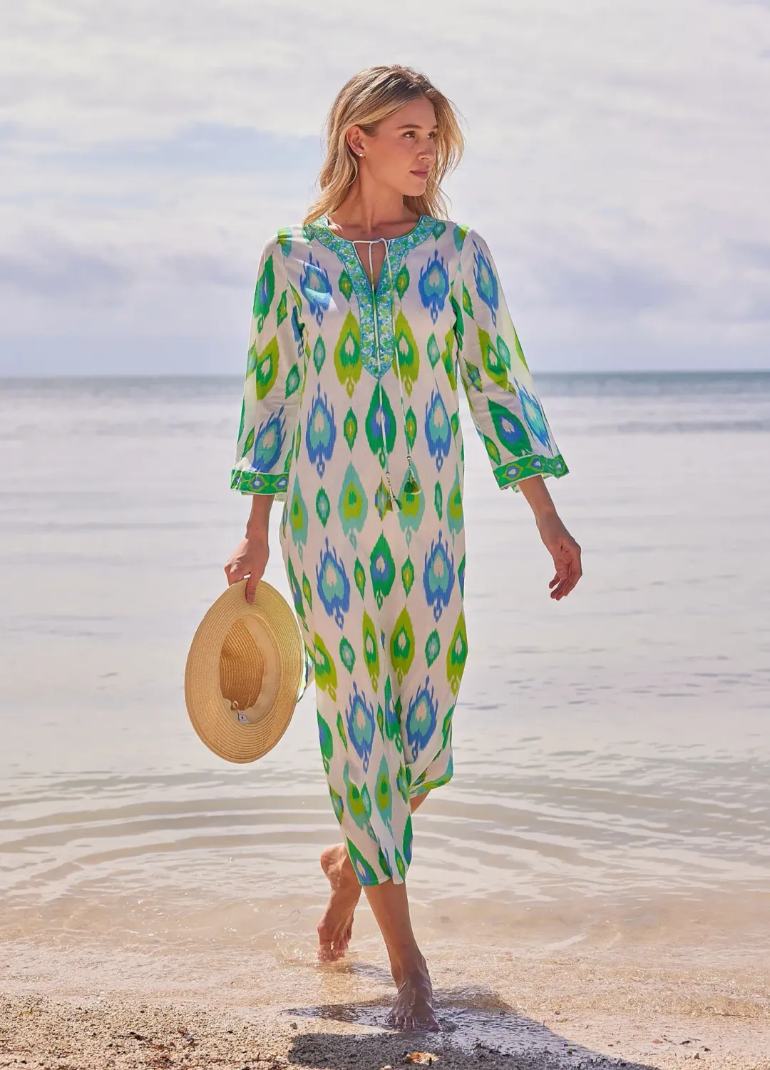 Ikat Caftan