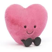 I Am Amuseable Heart, Color: Pink, Size: Small