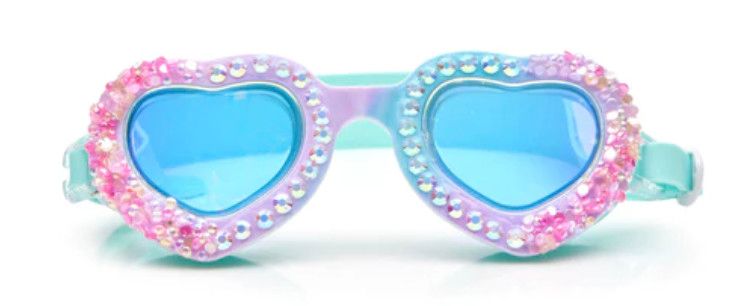 Sequin Mermaid Goggles, Color: Bluetiful