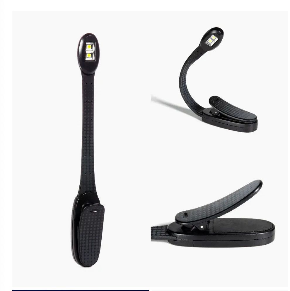 Flexilight Xtra Led Reading Book Light, Color: Black