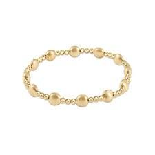 Honesty Sincerity Gold Bracelet, Size: 10mm