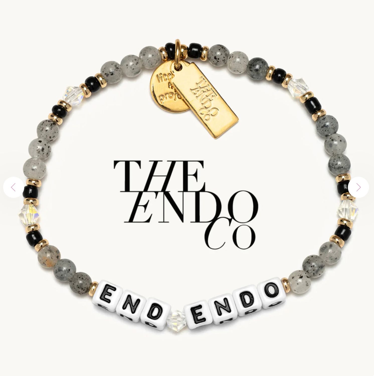 Little Words Project In Solidarity Bracelet Collection, Style: End Endo