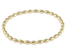 Harmony Gold Bracelet, Size: 2mm