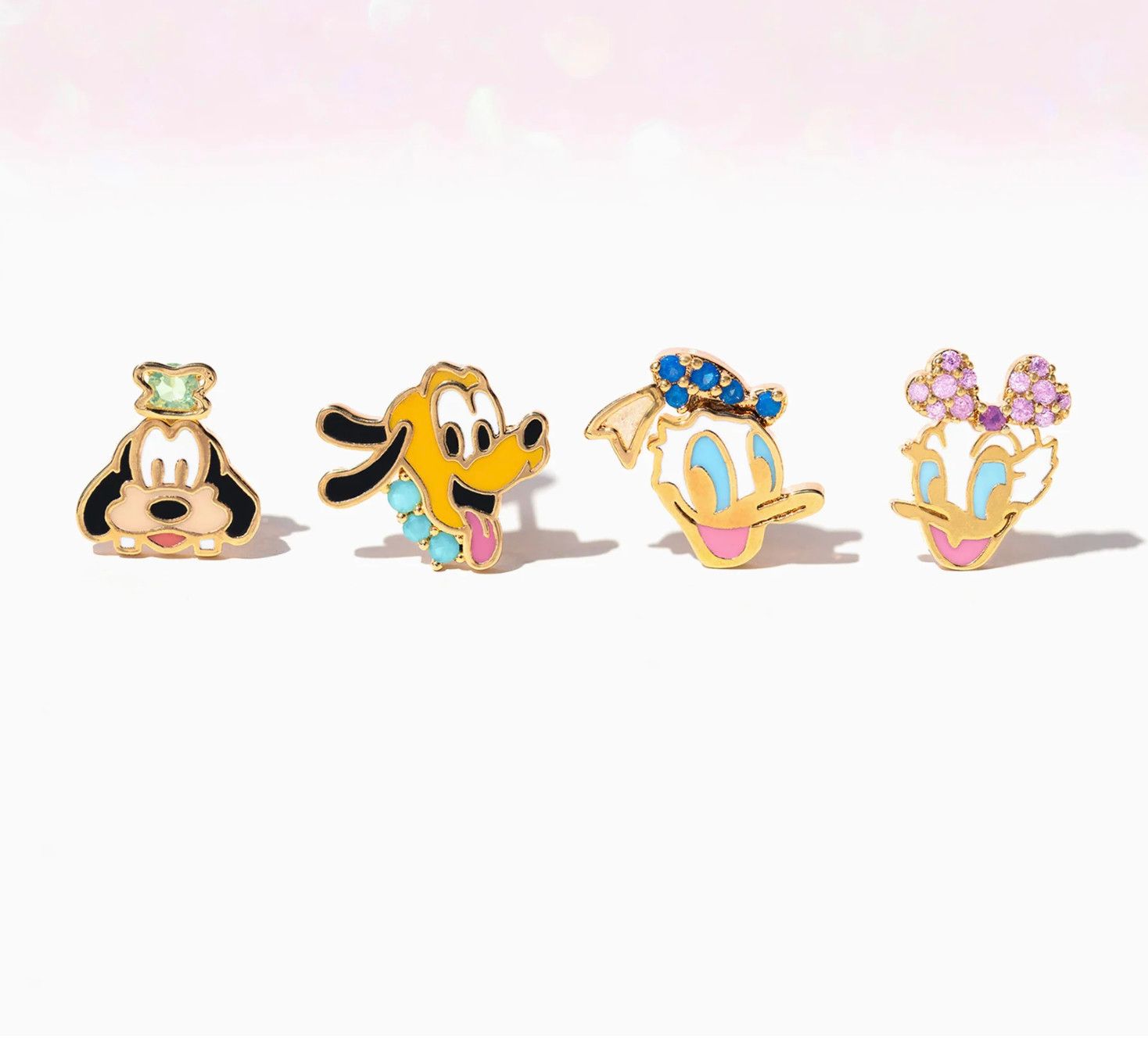 Disney Pals Earring Set, Color: Gold