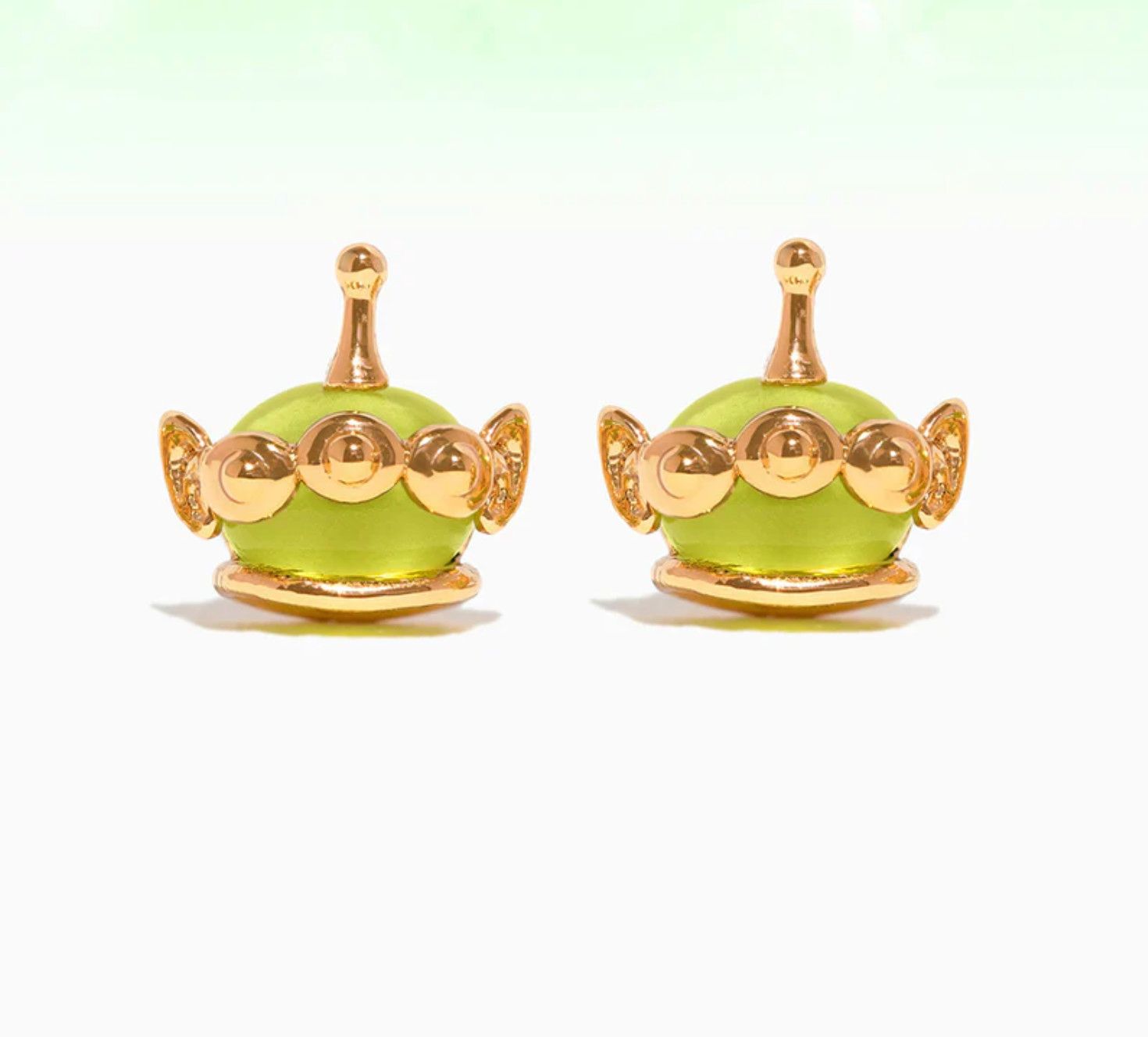 Pixar Toy Story Alien Studs, Color: Gold