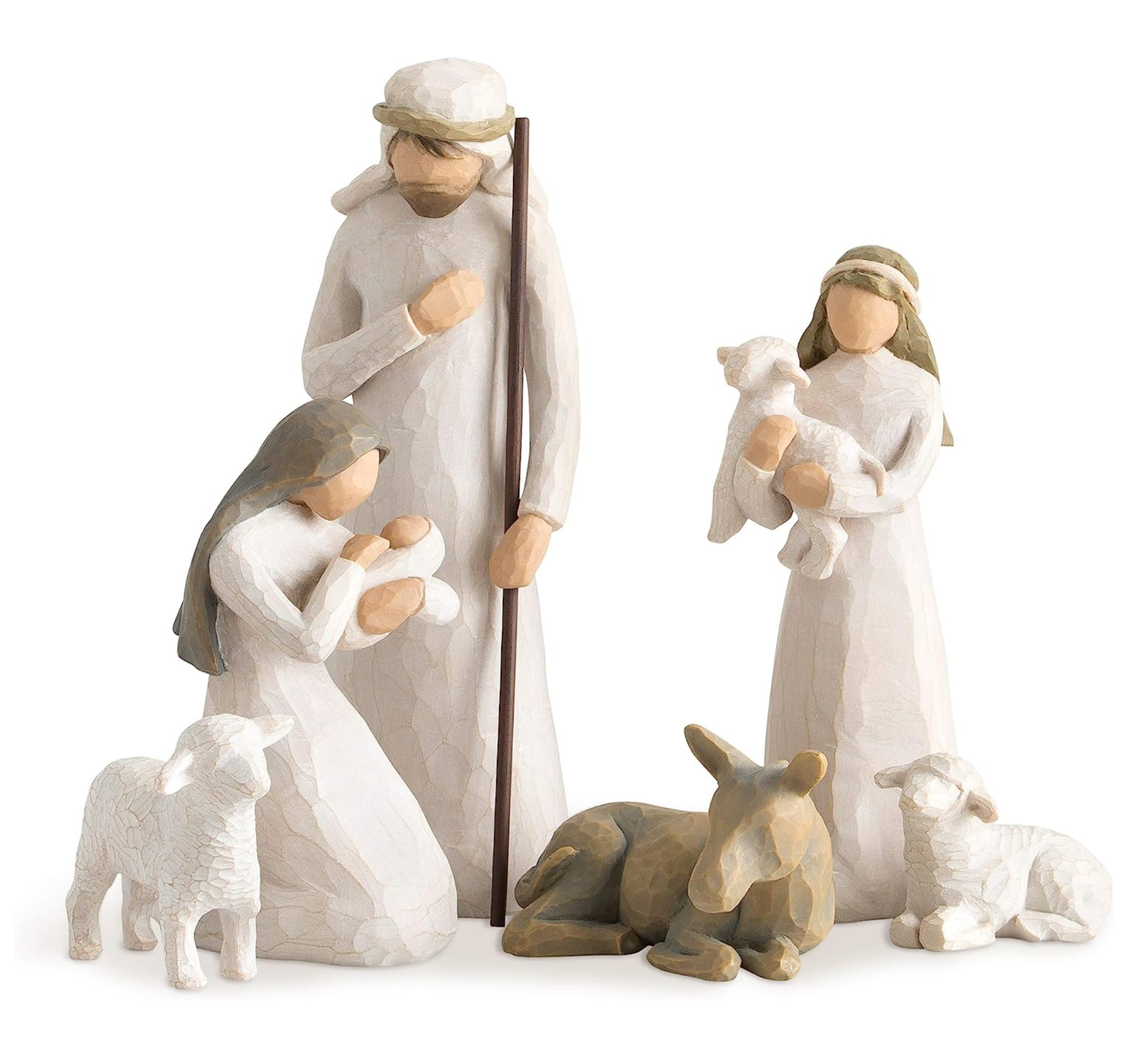 Nativity Set of 6 Willow Tree