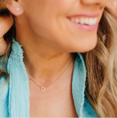 Little Luxuries Mini Pave Heart