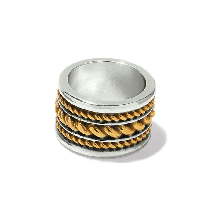 Monete Wide Ring