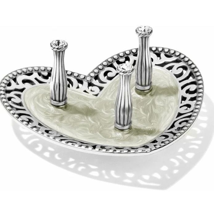 Lacie Daisy 3 Ring Holder Silver