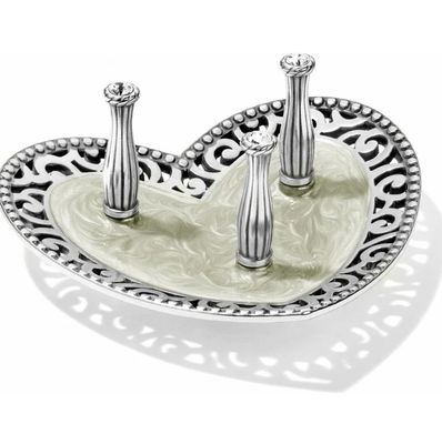Lacie Daisy 3 Ring Holder Silver