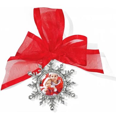 Snowflake Photo Ornament