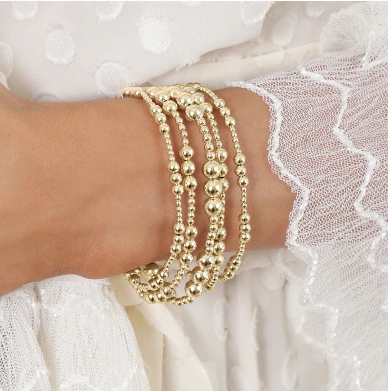 Classic Joy Pattern Bead Bracelet