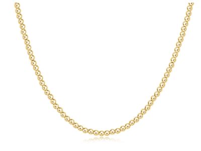 Classic Gold Bead Choker 