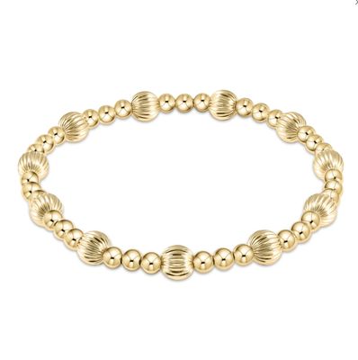 Dignity Sincerity Gold Bracelet