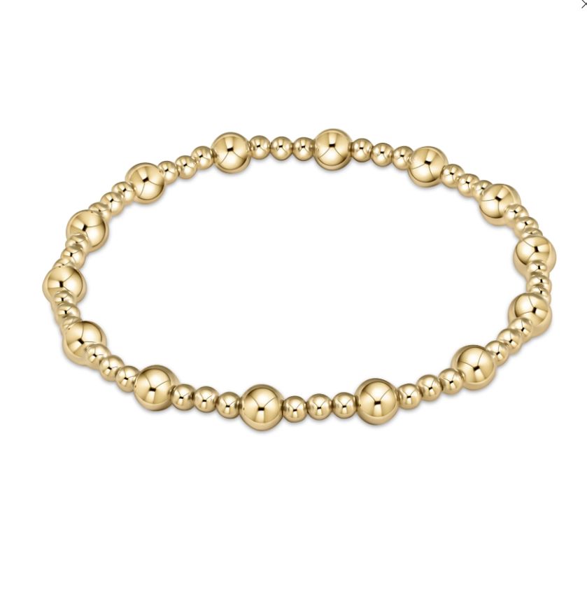 Enewton Extends Classic Sincerity Gold Pattern Bracelet