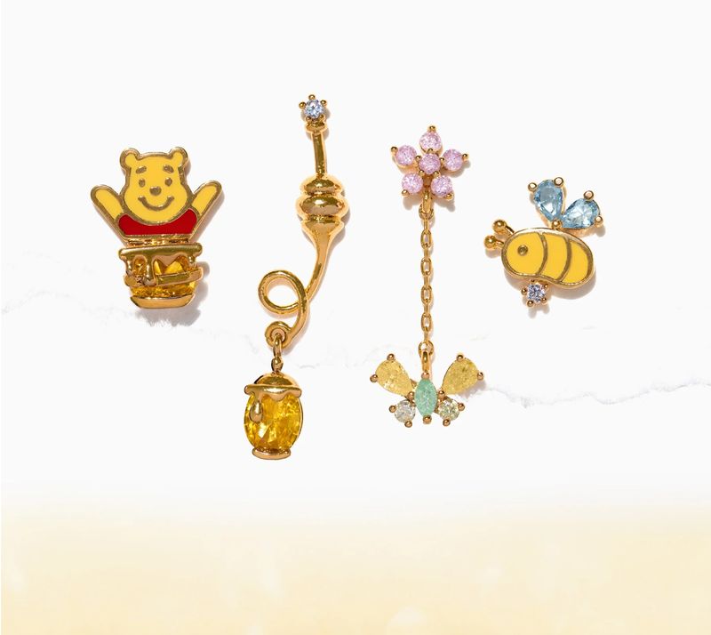 Disney Silly Old Bear Earring Set