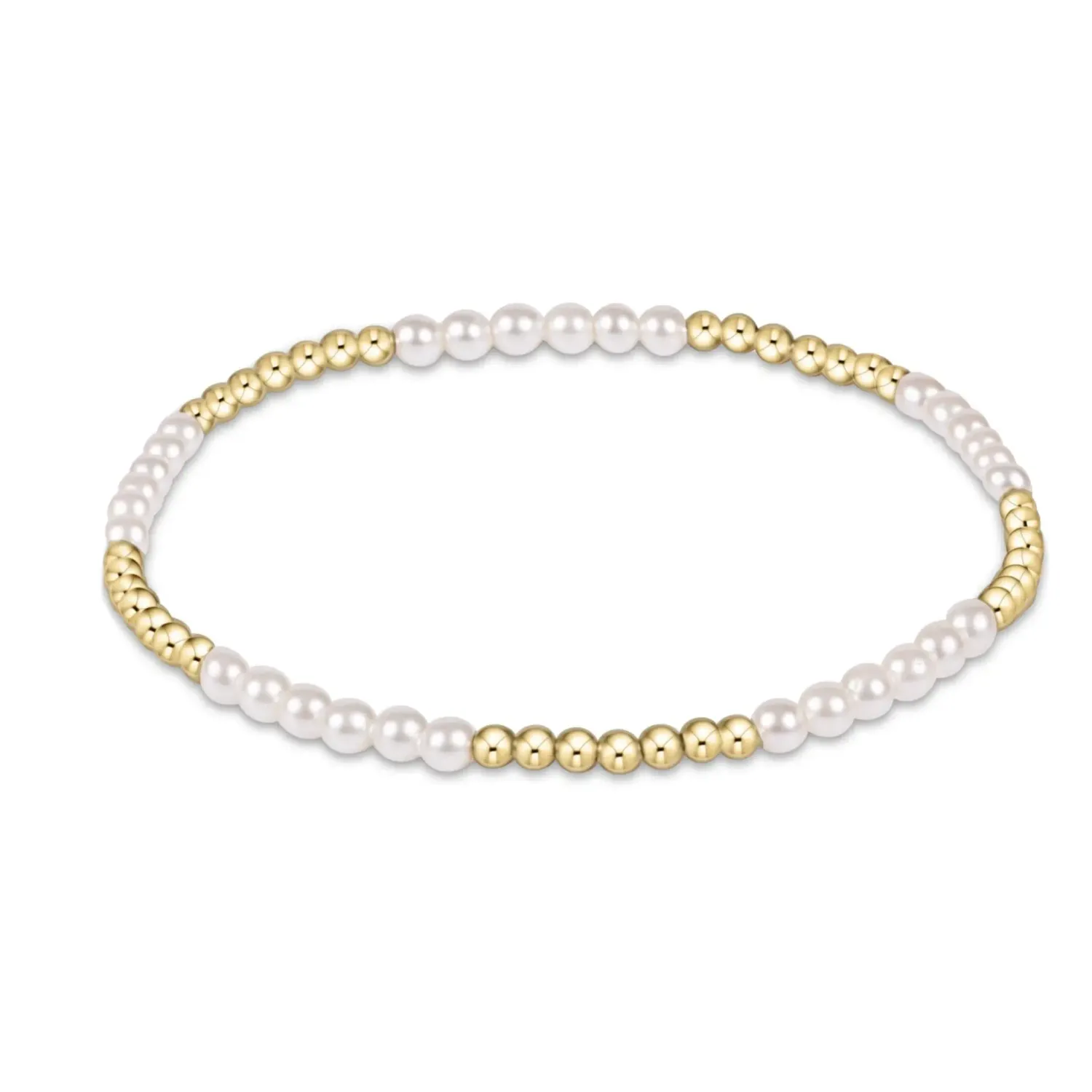 Classic Blissful Pattern Pearl Bracelet