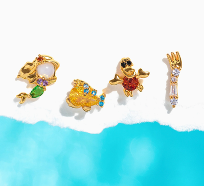 Disney Princess Little Mermaid Earring Set