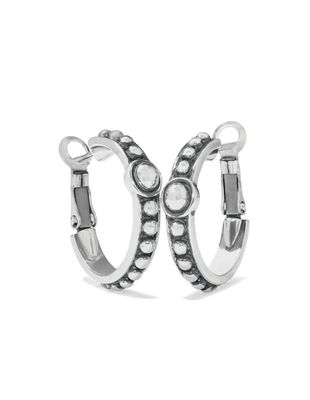 Pretty Tough Hoop Earrings-Silver