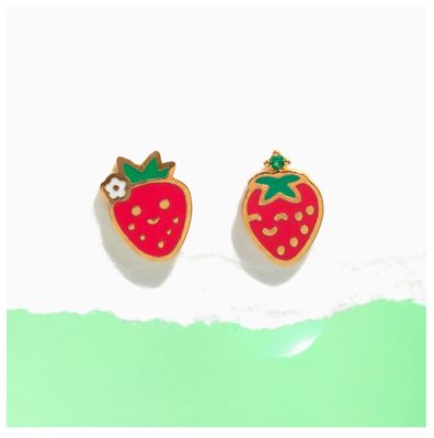 Strawberry Fields Studs
