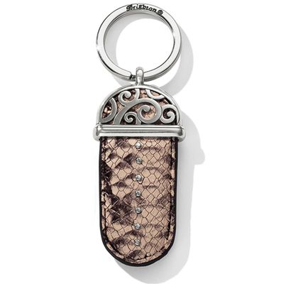 Snake Printed Pretty Tough Key Fob