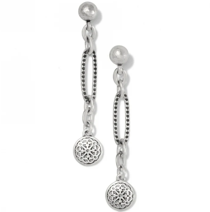 Ferrara Link Post Drop Earrings